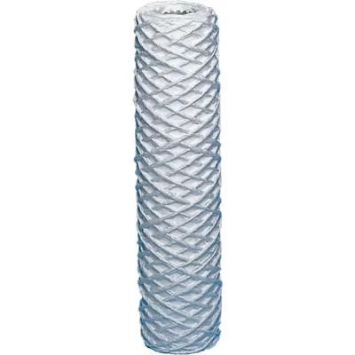 3M Water Filter Cartridge: 100 micron, String Wound, 0.1 lpm, Polypropylene - String & Blanket Wound Water Filter Cartridges