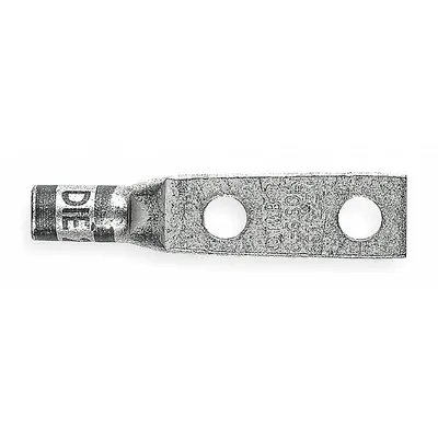 THOMAS & BETTS Compression Lug: For 500 kcmil, Stranded Wire, 3/8 in Stud Size, Std - Two-Hole Compression Lugs