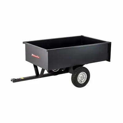 MILWAUKEE Dump Cart: 2 Wheels, 17 cu ft Cubic Foot Capacity, 900 lb Load Capacity - Dump Carts & Trailers