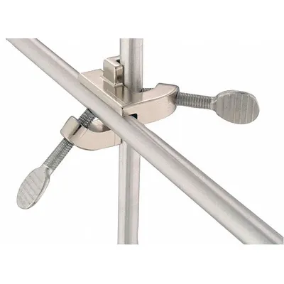 CHEMGLASS Clamp Holder: Clamp Holder, Nickel Plated Zinc - Lab Clamps