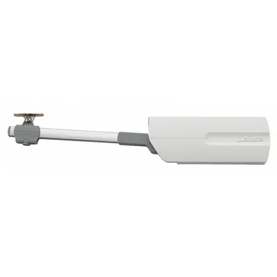 SUGATSUNE SLS-ELAN-ML Lid Support, Aluminum, 10 5/8 in Ht, 1 1/64 in Wd - Lid Supports