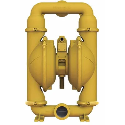 VERSAMATIC Double Diaphragm Pump: 316 Stainless Steel, 3 in, Tri-Clamp, 234 gpm - FDA-Compliant AODD Pumps