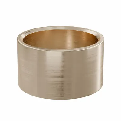 OILITE Sleeve Bearing: Bronze, SAE 841, 3/4 in Bore, 7/8 in OD, 1/2 in Lg, -35°F to 300°F - Lubricated General Purpose Metallic Sleeve Bearings