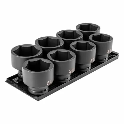 TEKTON Impact Socket Set: 3/4 in Drive Size, Small Set (0-50 pieces) Set Size - SAE Impact Socket Sets