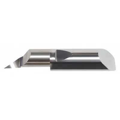 MICRO 100 Quick Change Profiling Tool: 3/8 in Shank Dia., Bright (Uncoated) - Grooving Tools
