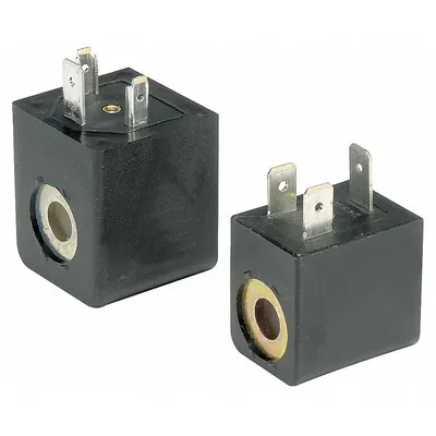 Parker Solenoid Coil: 22 mm Coil Size - Parker Solenoid-Operated Inline Air Control Valve Solenoids