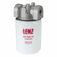 LENZ Return Line Hydraulic Filter: 55 gpm Max. Flow, 150 psi Max. Pressure, Paper, Single (MPN 221009)