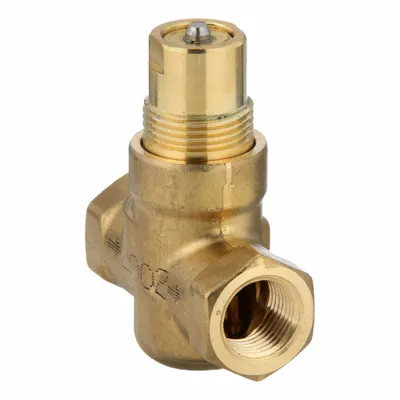 Siemens Hydronic Globe Valve: 2-Way, 0.63 CV Flow, 1/2 in Female NPT, Brass Body - 2-Way NPT Connection Globe Valves