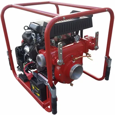 TEMPEST Fire Pump: 20 hp, 4 in Intake and Disch - Engine Driven Fire Pumps