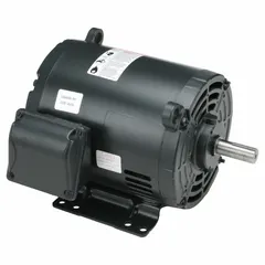 This Dayton rigid base 3-phase AC motor delivers 3 hp at 3445 RPM with an open drip proof enclosure. It operates on 230/460V AC and draws 7.7/3.8 A full load current. Suitable for continuous-duty applications such as pumps, fans, conveyors, and compressors.