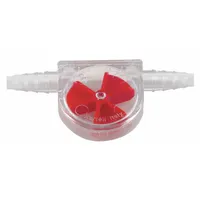 Flow Indicator: 88.9 mm Overall Lg, Polystyrene, Red (MPN 227145)