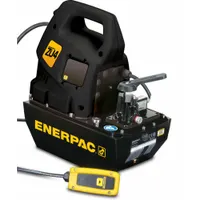 ENERPAC Hydraulic Pump: 10,000 psi Max. Op Pressure, 60 cu in/min Max. Flow Rate, 1 7/10 hp Max. HP (MPN ZU4220JB)