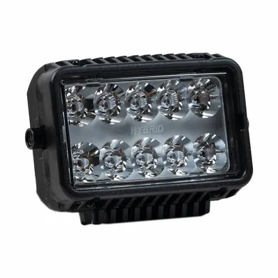 GOLIGHT Vehicle Work Lights: Rectangular, Spot, LED, Insert, Plug-and-Play, Black - Vehicle Remote-Controlled Spotlights