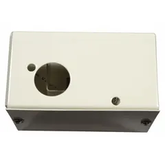 Switch box assembly for use in HVACR systems. Houses and protects switches and wiring in commercial heating, ventilation, air conditioning, and refrigeration equipment. Suitable for replacement or repair applications where the original switch box must be replaced.