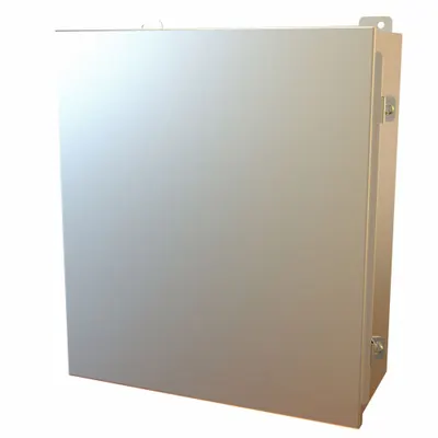 HAMMOND Electrical Enclosure: Stainless Steel, 16 in x 14 in x 6 in, NEMA 12/13/3R/4/4X - Stainless Steel Enclosures