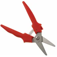 BESSEY Metal Cutting Snip: Straight, 5 3/4 in Overall Lg, 1 1/4 in Cutting Lg, Steel, Plastic (MPN D47)