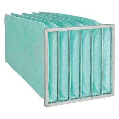 OEM Pocket Air Filter: 24 in x 24 in x 30 in, MERV 11, Orange, Synthetic - MERV 11 Pocket Air Filters