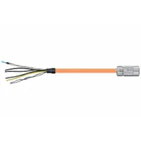 READYCABLE Servo Cable: Basic Cable, 80 ft Lg, For Allen-Bradley, Similar To 2090-CSBM1DG-10AF, PUR (MPN MAT9851750-80)