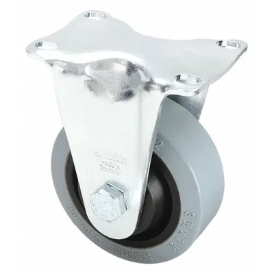 OEM APPROVED VENDOR B-POEV 89KF-12-SG Debris-Resistant Rigid Rubber - Debris-Resistant Plate Casters