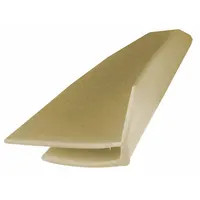 This PVC outside corner trim is designed for wall protection and finishing in commercial and industrial settings. It provides a clean edge at outside corners, helping to reduce impact damage in high-traffic areas. The trim is 0.025 in thick and comes in an 8 ft panel length in Tan color