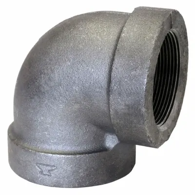 ANVIL Metal Pipe Elbow: 4 in x 4 in, Threaded x Threaded, Class 300, 600 psi @ 150° F - Medium-Pressure Threaded Pipe Fittings