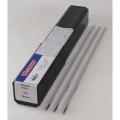 E347-16 classification stick electrode for shielded metal arc welding of stainless steels. Suitable for joining 347 and 321 stainless steels and similar stabilized grades. Provides as-welded yield strength of 57 ksi and tensile strength of 75 ksi. Packaged in a 5 lb tube.