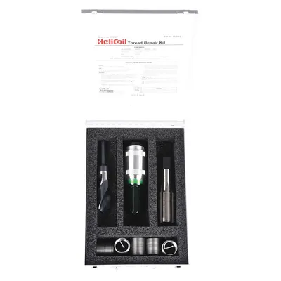 HELI-COIL 5521-18 Thread Repair Kit: Free-Running, 1 1/8"-7, Stainless Steel - Insert & Tool Kits