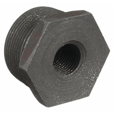 ANVIL Metal Pipe Straight: Straight, 3 in x 1 1/4 in, Male NPT Threaded x Female NPT Threaded - High Pressure Zinc-Galvanized Steel Pipe Fittings