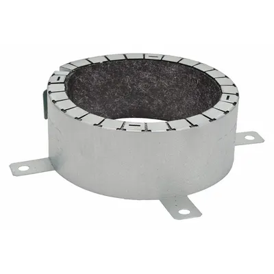 3M Firestop Pipe Collar: 3 in For Pipe Size, 3 hr, Plastic - Firestop Collars for Pipes