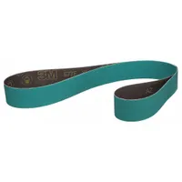 3M Sanding Belt: 2 in W x 48 in L, Zirconia Alumina, 60 Grit, YF Wt Polyester Backing, 577F (MPN 7010363096)