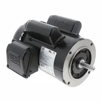 GRUNDFOS Pump Motor: Mfr Part # 99882378, Single Phase, 115/208-230V AC, 3/4 hp, 56C Frame Size