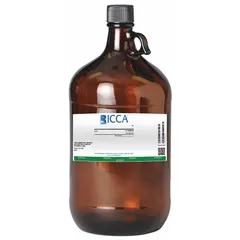 Liquid pH buffer with a concentration range of pH 9.99 to 10.01, supplied in a 4 L glass bottle. Lab grade, CAS 144-55-8. Used for calibration and verification of pH meters and electrodes in laboratory settings.