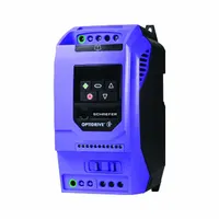 The SCHAEFER VFD-12403N1 is a remote control unit with a width of 13 inches. It is used for wireless operation of machinery in industrial settings such as material handling, crane systems, and automated equipment, enabling operator mobility and safety