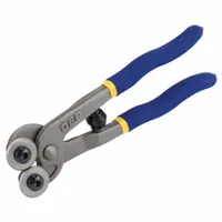 QEP Glass Tile Nipper: 1/4 in Compatible Thick - Max, Steel, Forged Steel (MPN 32010)