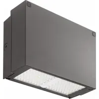 Anti-Glare Wall Pack: LED, 9,269 lm, 4000K, 120 to 277V AC, 69 W, Type IV, 9 1/2 in Overall Ht (MPN WPX3 LED 40K MVOLT DDBXD)