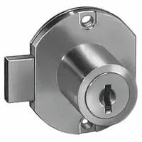 COMPX NATIONAL Deadbolt Lock: Master Keyed, Horizontal Left, Round, 1 3/4 in Body Ht, Zinc Die-Cast (MPN C8704-MKKD-3)