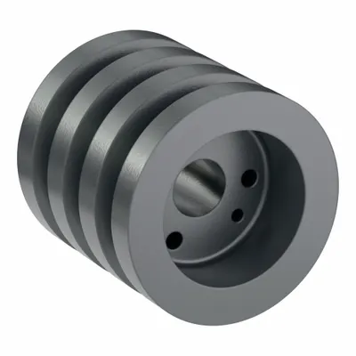 OEM Cast-Iron Wedge V-Belt Pulley - Bushed-Bore Cast-Iron Wedge V-Belt Pulleys