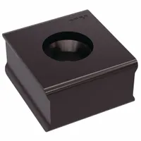 Rectangle indexable milling insert for general-purpose machining of steel, stainless steel, and cast iron. Used in face milling and shoulder milling operations on CNC and manual milling machines