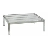 NEW AGE INDUSTRIAL Dunnage Rack: Welded, 12 in x 24 in x 18 in, Aluminum, 2,500 lb Load Capacity (MPN 2029)