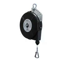 HUBBELL Tool Balancer: Non-Locking, 10 lb Max. Tool Wt, 8 ft Cable Lg, Steel, Spring Clip, Fixed (MPN BG-07)