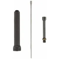 This replacement nosepiece is a blind, extension type made of metal, designed to fit 1/4 in rivet diameter. It is used in metalworking and assembly applications requiring blind rivet installation with compatible rivet tools