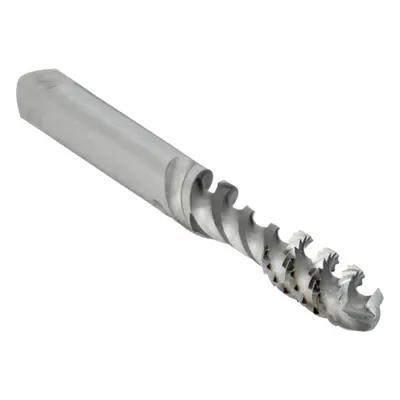 WIDIA GTD Spiral Flute Tap: #10-24 UNC, H3 / 3B, 3 Flute, Plug Chamfer, High Speed Steel (MPN 16011) - Spiral-Flute Taps for Aluminum