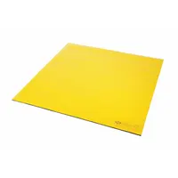 PIG Drain Cover Seal: 48 in L x 48 in W, 42 in dia 42 in L x 42 in W Max Drain Size, Black/Yellow (MPN PLR405)