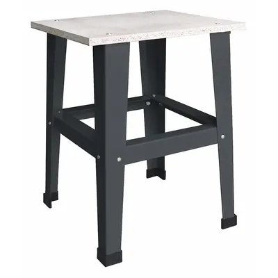 Dayton Fixed Work Table: Fixed Ht, 19 in x 17 3/4 in - Particleboard-Top Worktables