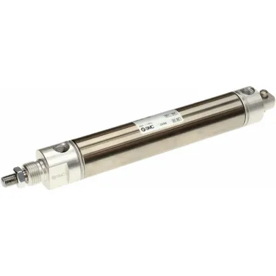 SMC NCMC088-0150 Rear Pivot Mount Cylinder, 7/8 in Bore, 1 1/2 in Stroke - Rear Pivot Mount Cylinders