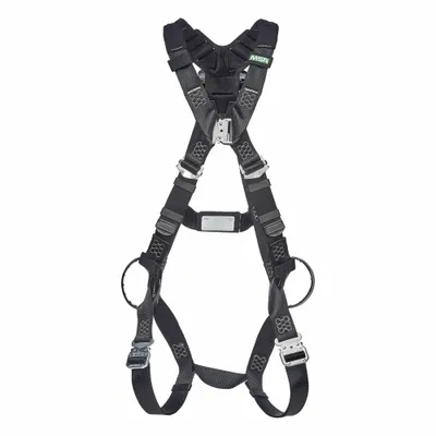 MSA Fall Protection Harnesses: Arc Flash, Gen Use/Welding, Vest Harness - Arc-Flash Rated Vest-Style Harnesses for Positioning