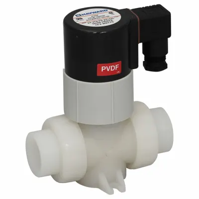 HAYWARD Solenoid Valve: 2-Way, Normally Closed, 1 in Pipe Size, 120V AC, Inline Single - 2-Way/2-Position, Normally Closed Solenoid Valves