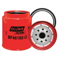 BALDWIN FILTERS Fuel/Water Separator: Spin-On, 4 1/4 in Outside Dia, 1"-14 Thread Size, Paper (MPN BF46182-O)