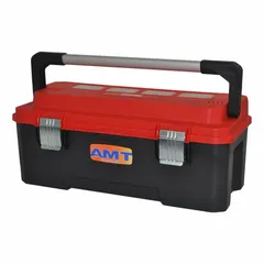 Carrying case for submersible pump accessories, including an automatic float switch. Designed for continuous duty with 1/2 hp pumps handling solids up to 1/2 inch diameter. Features plastic volute and impeller, nitrile rubber shaft seal. Suitable for wastewater and dewatering applications.