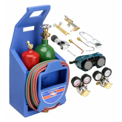 UNIWELD Welding and Cutting Kit: Acetylene - Portable Brazing, Cutting & Welding Outfits
